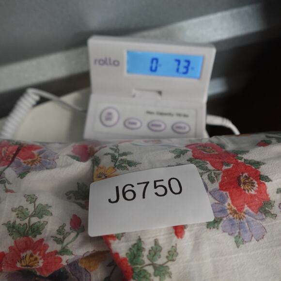 Ralph Lauren Dress Girls 10 Floral Ruffle Mini Flutter Sleeve - Picture 8 of 8